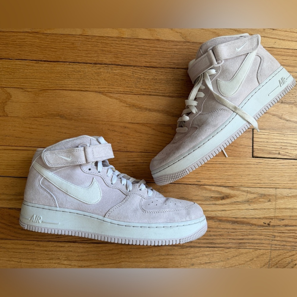 Nike Air Force 1 Mid '07 QS sneaker in the Venice and Summit White Size 11 - Picture 5 of 9